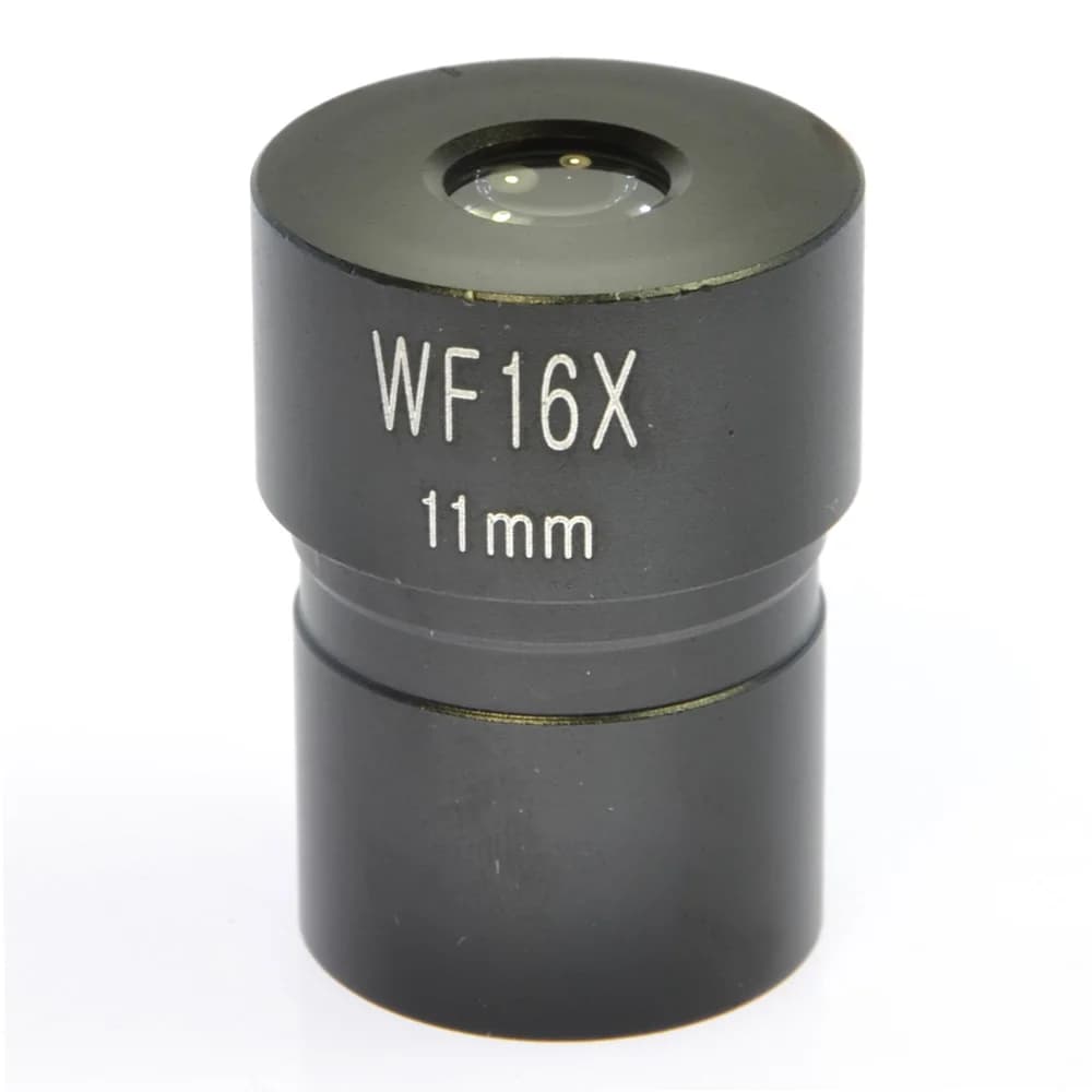 Lente ottica per oculare Ramsden WF16X/11mm per microscopio biologico 23,2 mm