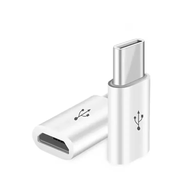 1-10PCS Micro USB to Type C Adapter Converter For Android Phone Charger Cable Charging Compatible with Honor Xiaomi Redmi