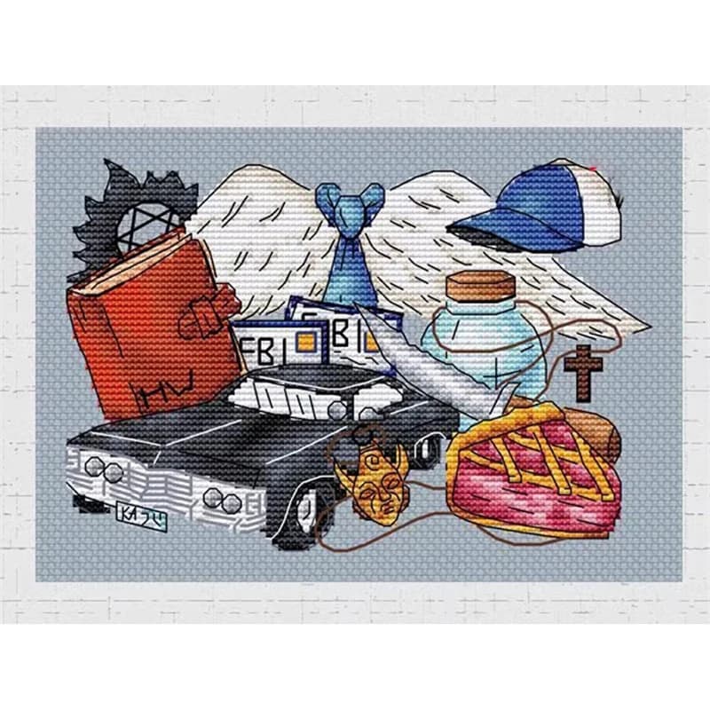 10282 Cross stitch kits Cross-stitch Cross stitch complete kit needle arts & craft Sets for embroidery and knitting Needlework