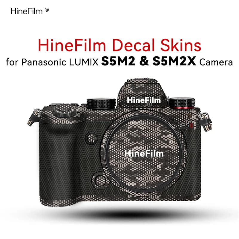 Skin personalizzata per fotocamera Lumix DC-S5M2, adesivo S5 II, skin protettiva per Panasonic S5II, copertura antigraffio.