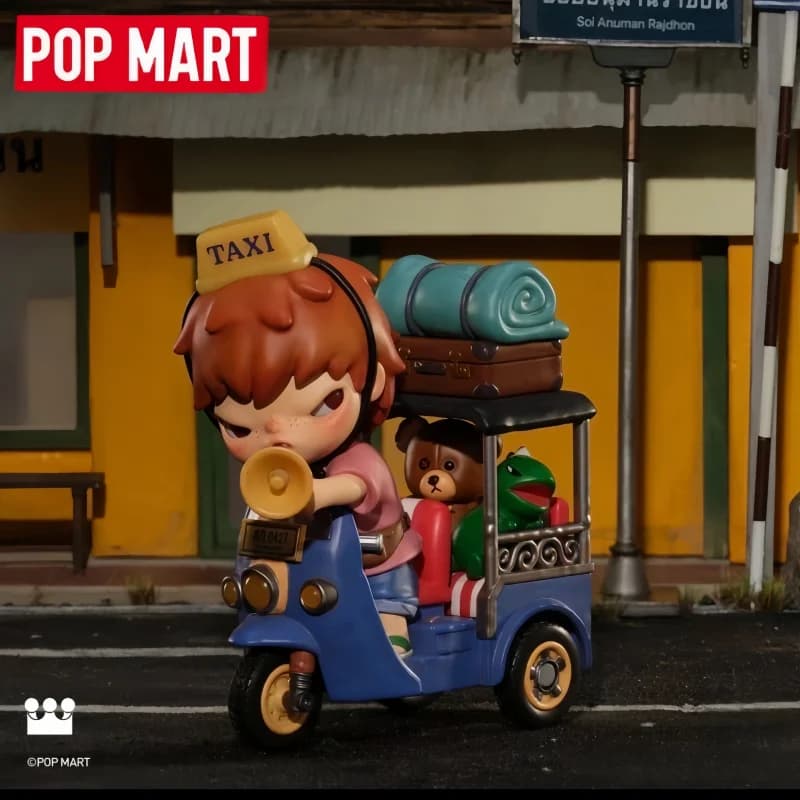 POP MART Hirono Tuk Tuk Figure Series Blind Box Action Anime Figure Edizione Limitata Designer Dolls Collezione Giocattoli Regalo