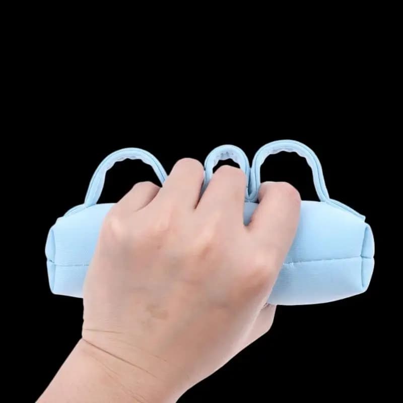 Cuscino Ergonomico per Contrazione della Mano, Pad per Allenamento della Presa, Cuscino per Allenamento del Palmo Delicato sulla Pelle per Adulti, Anziani, Ospedali e Casa