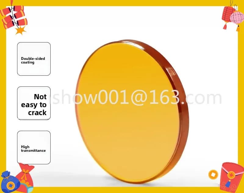 Focusing lens 18/20 Zinc selenide 12 lens Small laser machine CO2 cutting machine Engraving machine Parts welding