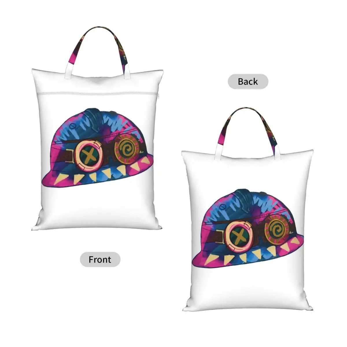 Isha Hat Travel Laundry Bag Waterproof Reusable Dirty Clothes Pouch Gym Yoga Camping Washing Basket