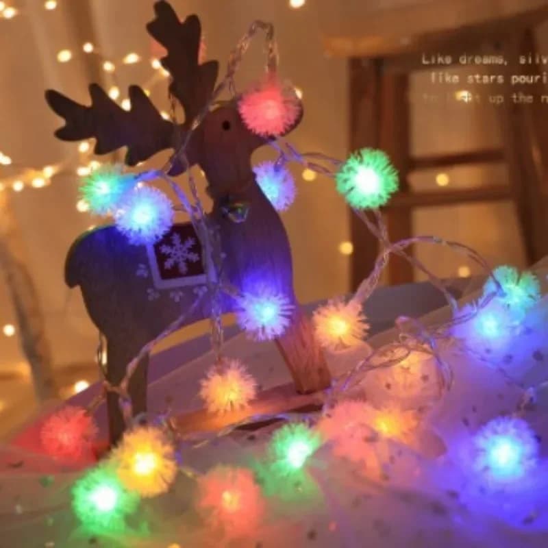 1.5M/3M/6M Batteria LED Luci della stringa del tarassaco Ghirlande leggiadramente per la decorazione del giardino di nozze di San Valentino di Natale