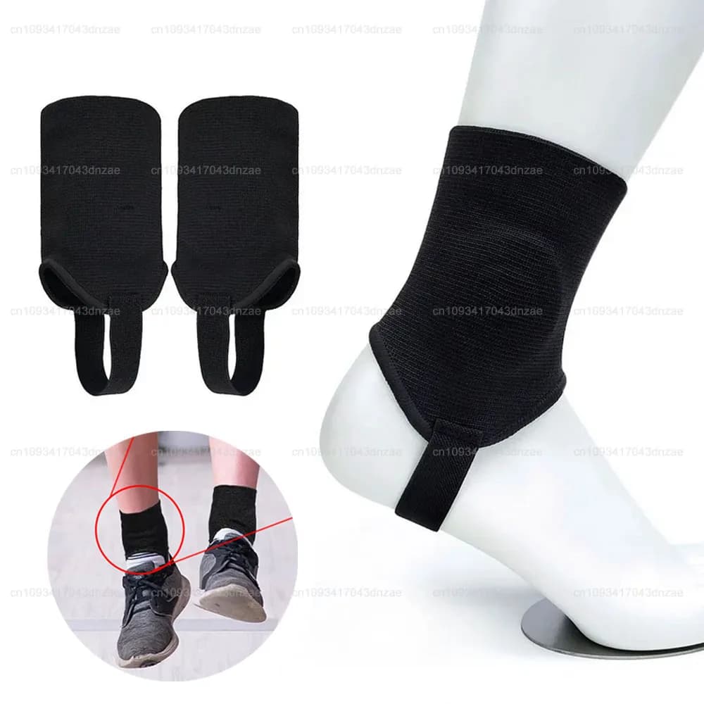 1 paio di protezioni per caviglie, supporto per gambe, cuscinetti per piedi, per calcio, pallavolo, protezioni per caviglie a doppio lato, cura delle ossa