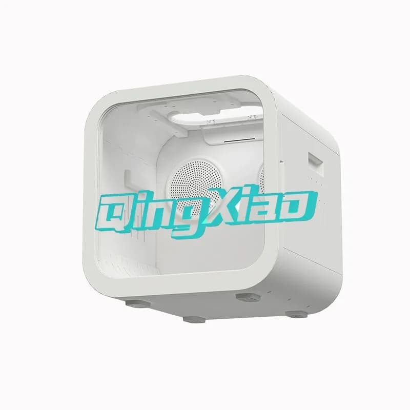 Asciugatrice automatica intelligente per cani e gatti, box da 80 litri con doppia ventola silenziosa per uso domestico.