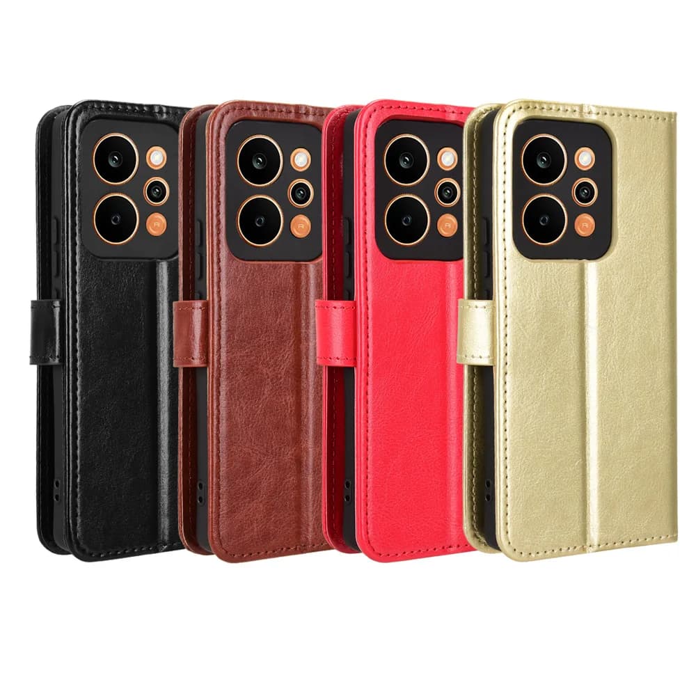 Skinlee per Realme P4 Power Flip Wallet Case Cover magnetica in pelle con portamonete per Realme P4 Power Back Casing
