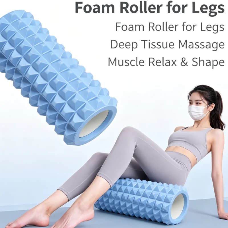 Foam Roller Muscle Relaxation Calf Shaping Massage Stick Fascia Fitness Yoga Gear