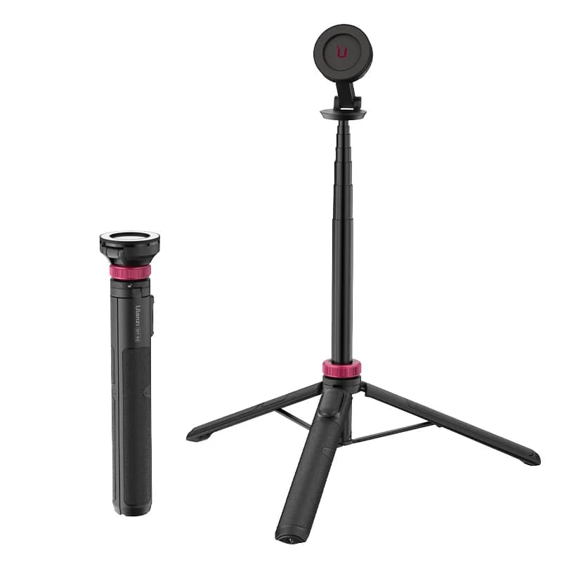 MT-84 Supporto stabile per registrazione video con treppiede per selfie pieghevole magnetico per telefono cellulare
