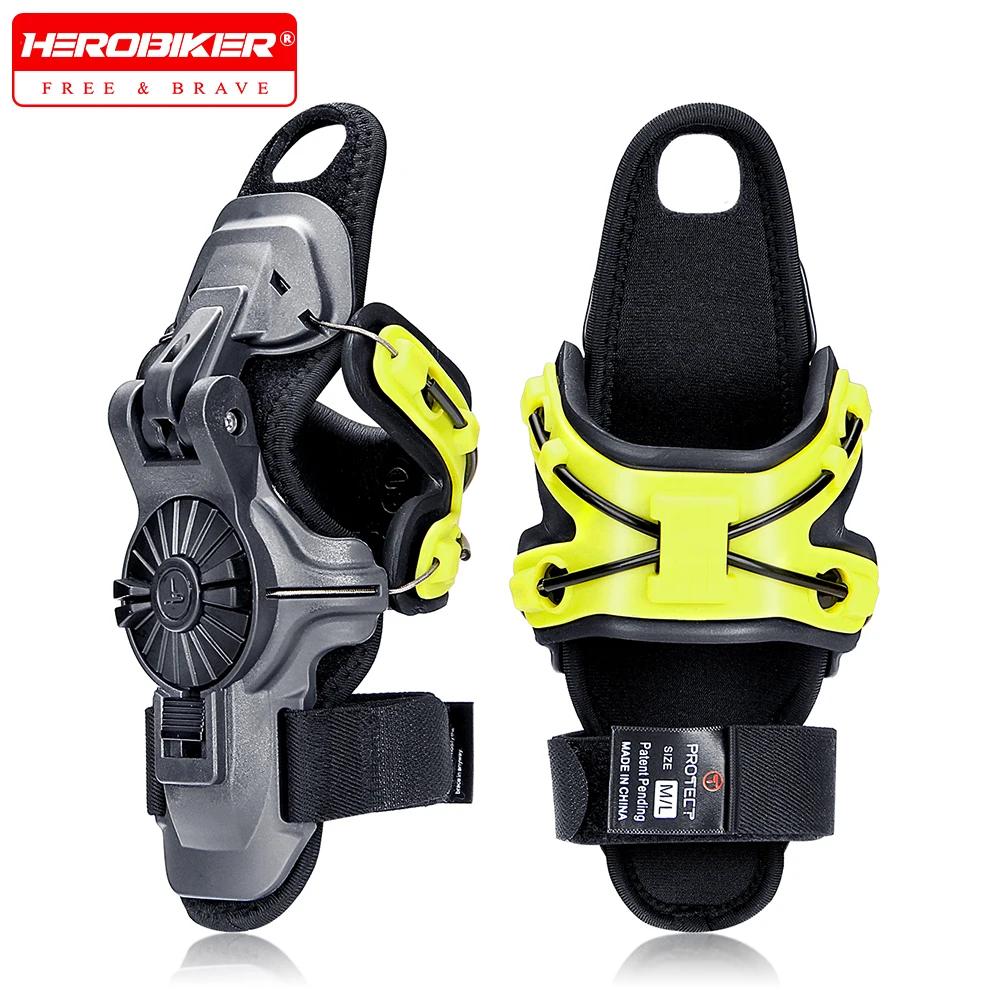 Protezione da polso per moto da uomo Motocross Equitazione Equipaggiamento protettivo antiscivolo regolabile da donna con imbottitura in gel Armatura esoscheletrica