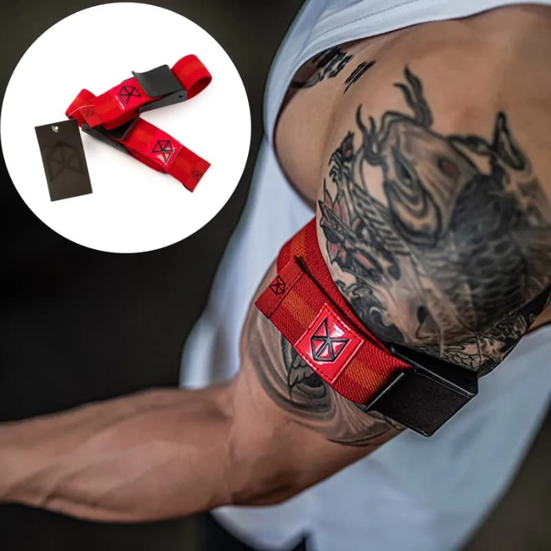 2 elastic parts for BFR occlusion men and women rigid bands for training with blood flow limitation for gym training arm rapid growth of muscles