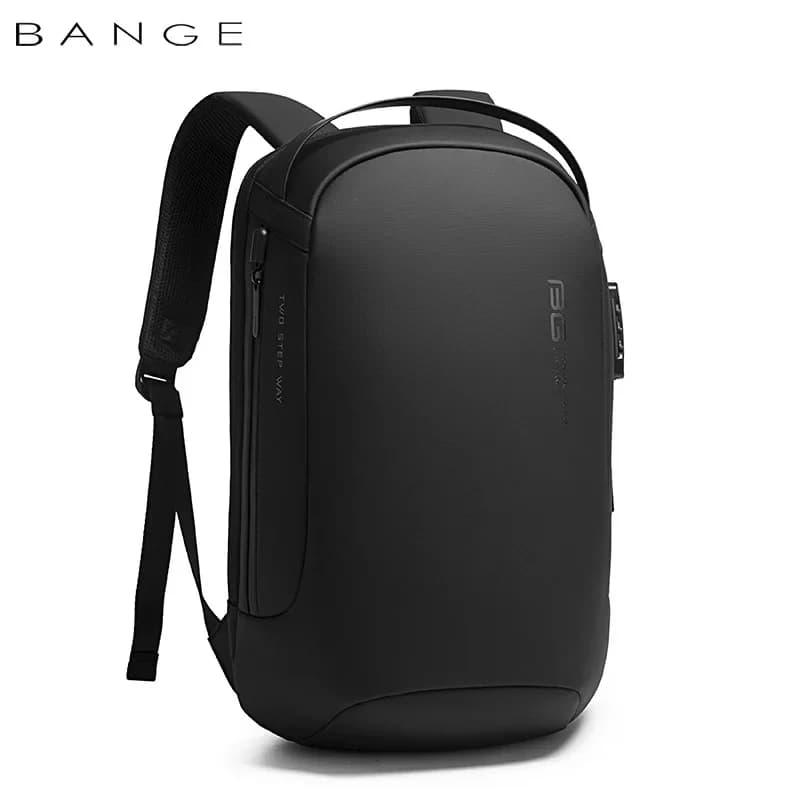 Bange Anti-ladro Borse da scuola maschili Zaini da uomo Zaini per laptop da 15,6 pollici Zaino da viaggio impermeabile alla moda