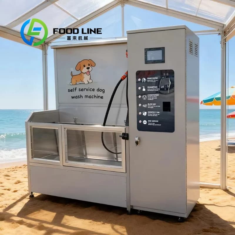Lavatrice Intelligente per Animali Domestici con Schermo Touch e Pressione dell'Acqua Regolabile per Negozi di Toelettatura e Uso Domestico