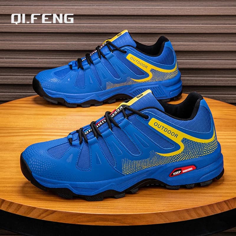 Nuove scarpe da uomo outdoor Scarpe da alpinismo antiscivolo da uomo Viaggi Escursionismo Avventura Calzature Sneaker casual alla moda