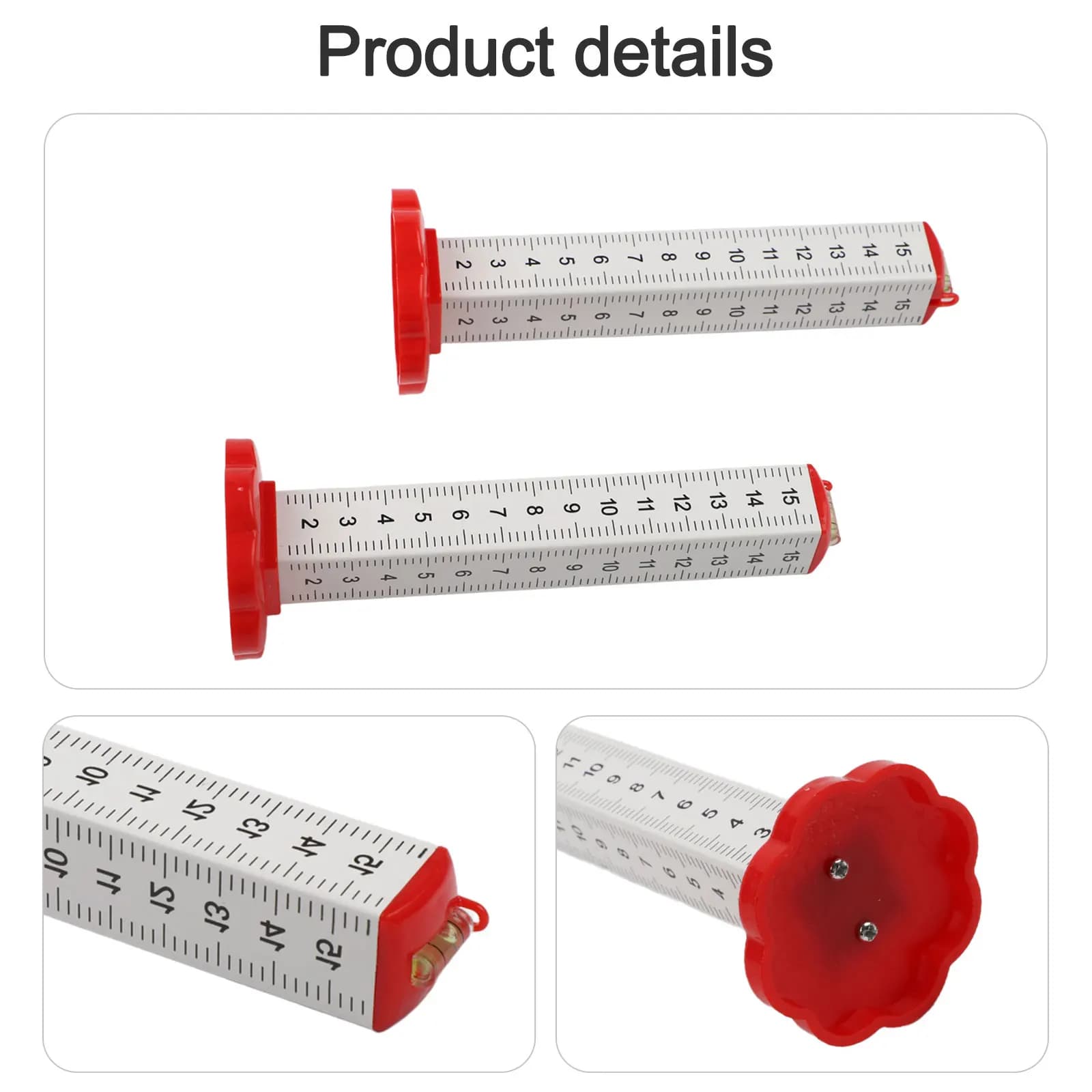 2 Pezzi Righello Livellatore per Soffitti e Piastrelle, Strumento Magnetico a Doppio Uso per la Posa di Piastrelle a Parete e Pavimento