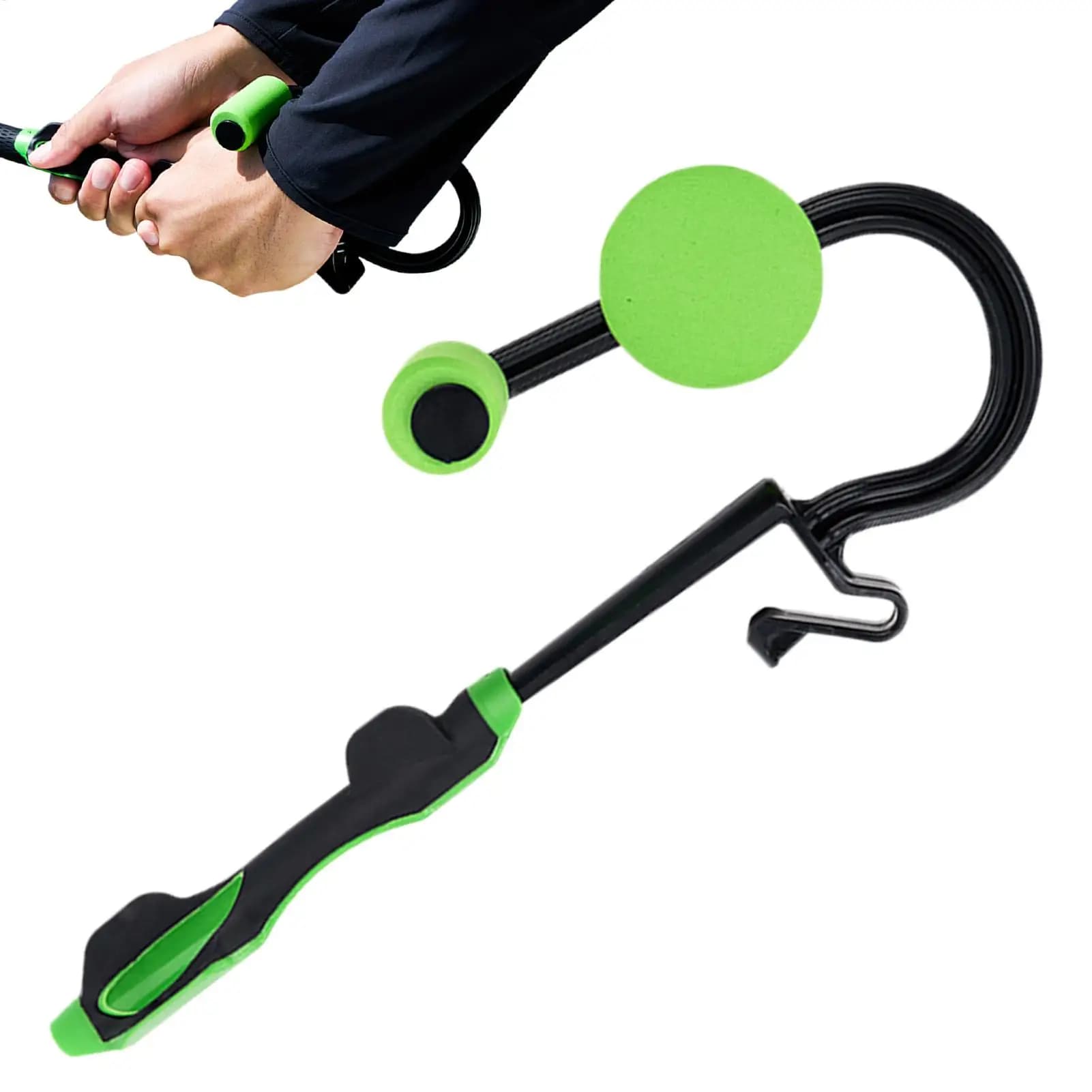 Feedback istantaneo Strumento di correzione dell'oscillazione del golf Allenatore dell'oscillazione del golf Attrezzatura per l'allenamento sportivo della palla dal design portatile per donne adolescenti