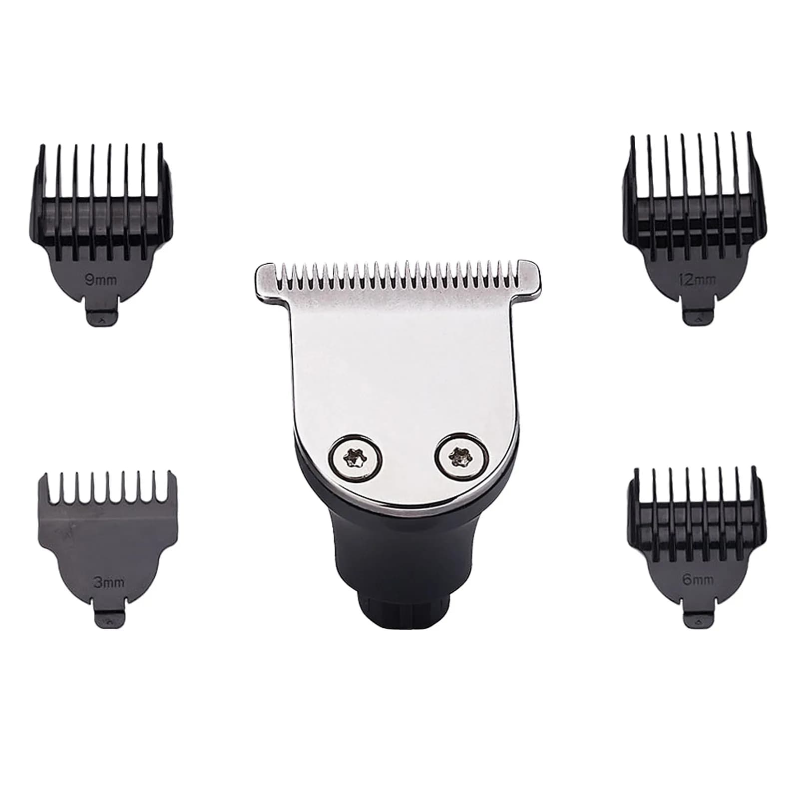 1 Piece Universal Head for Rulebarba Compatible with Most Electric Razors, 4 Inclusive Guide Pettini, Don't Damage Skin, Shark Razor for Barba