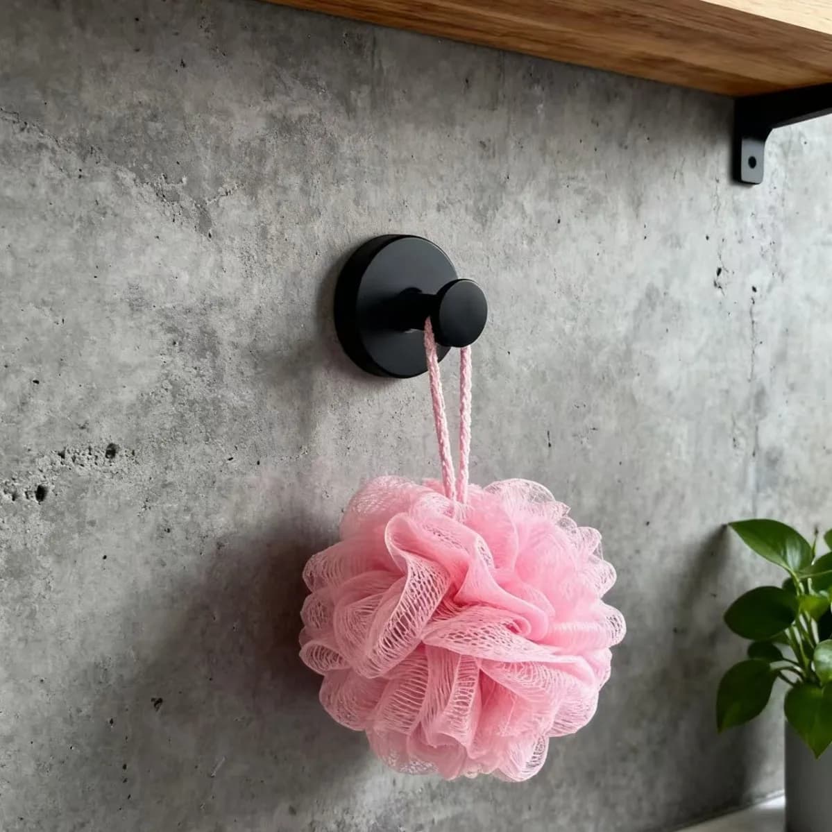 Ventosa Gancio appendiabiti in plastica Nessuna perforazione Cappotto da bagno Gancio appendiabiti a ventosa rotante Gancio porta Adesivo
