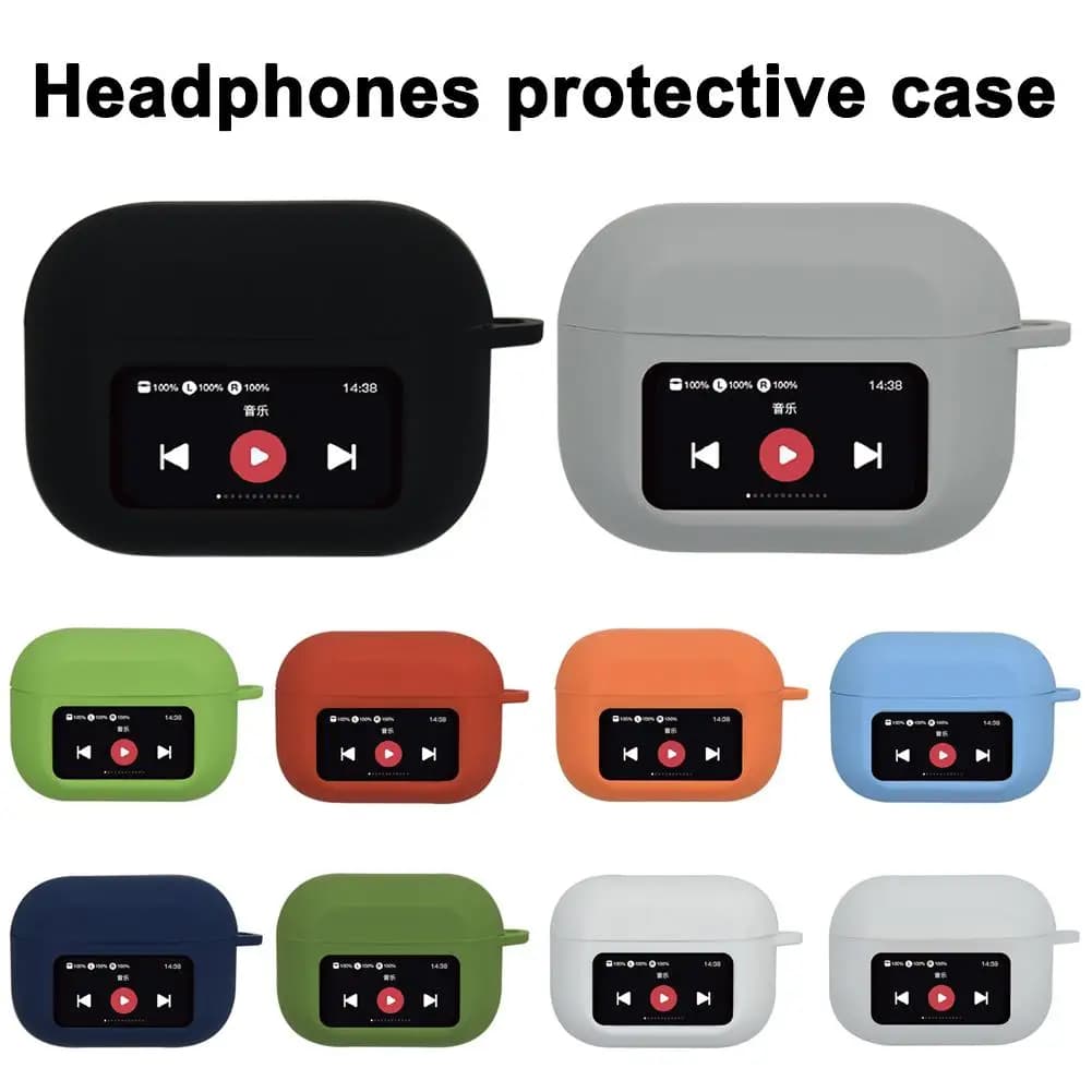 Per AirPods A9 Pro con angoli dello schermo Custodia protettiva antiurto antiscivolo a copertura totale per AirPods A9 Pro 50g