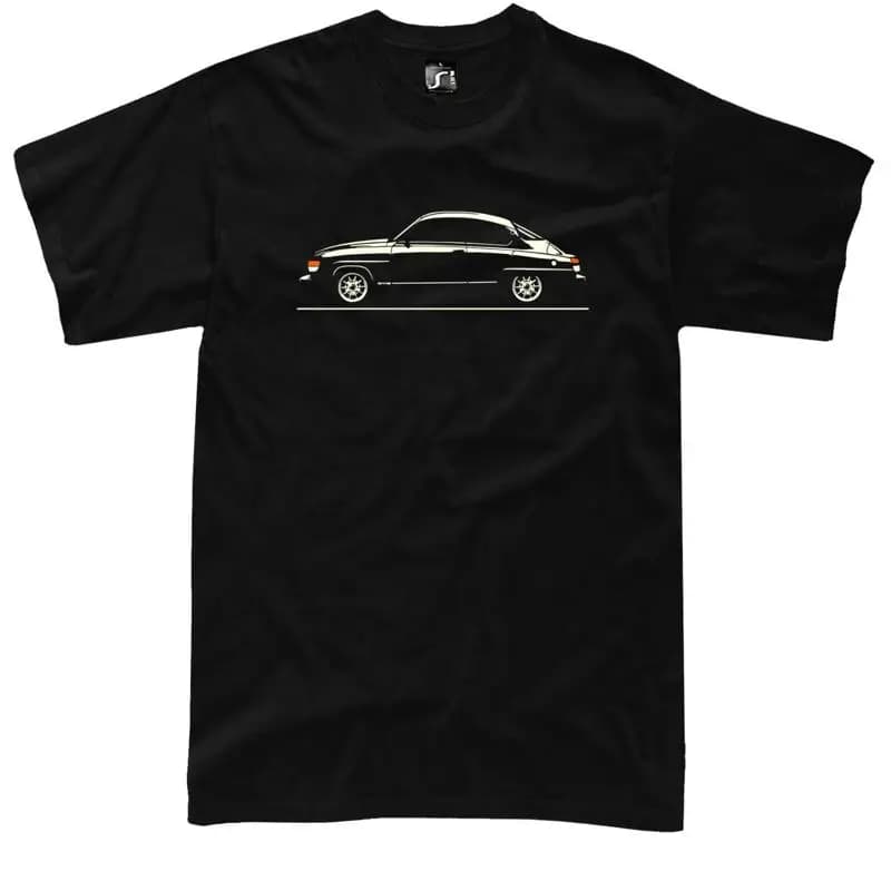 T shirt for saab 96 fans classic swedish old scool