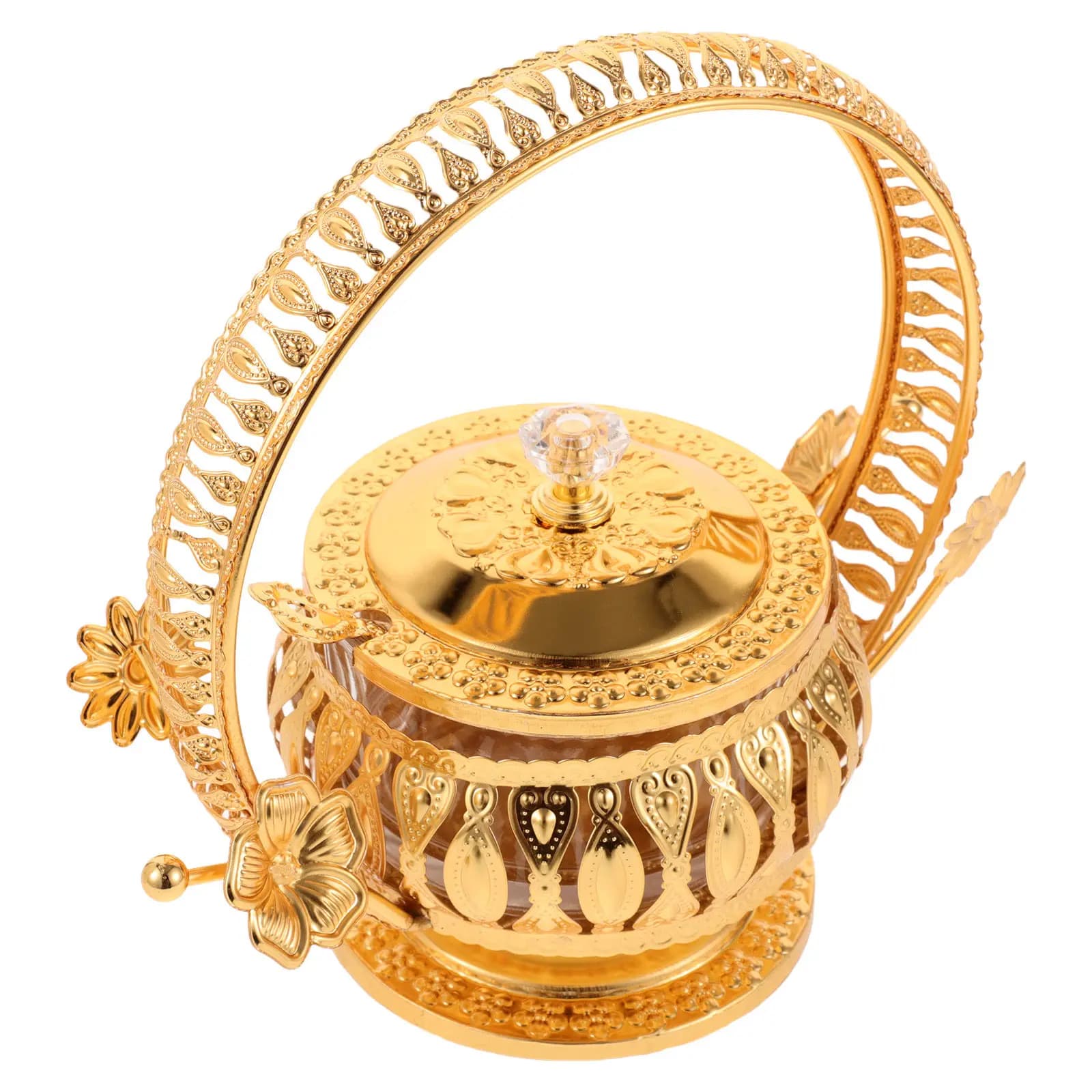 Set di 1 Barattolo Decorativo per Spezie, Contenitore Multifunzione per Sale e Zucchero, per Conservazione in Cucina Domestica