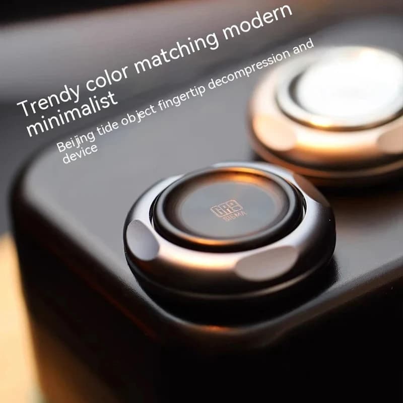 GAO Studio Magnetic Master 2.0 Antistress EDC Adult Fidget Toys Metal Spinner Ratchet Haptic Coin per l'ansia