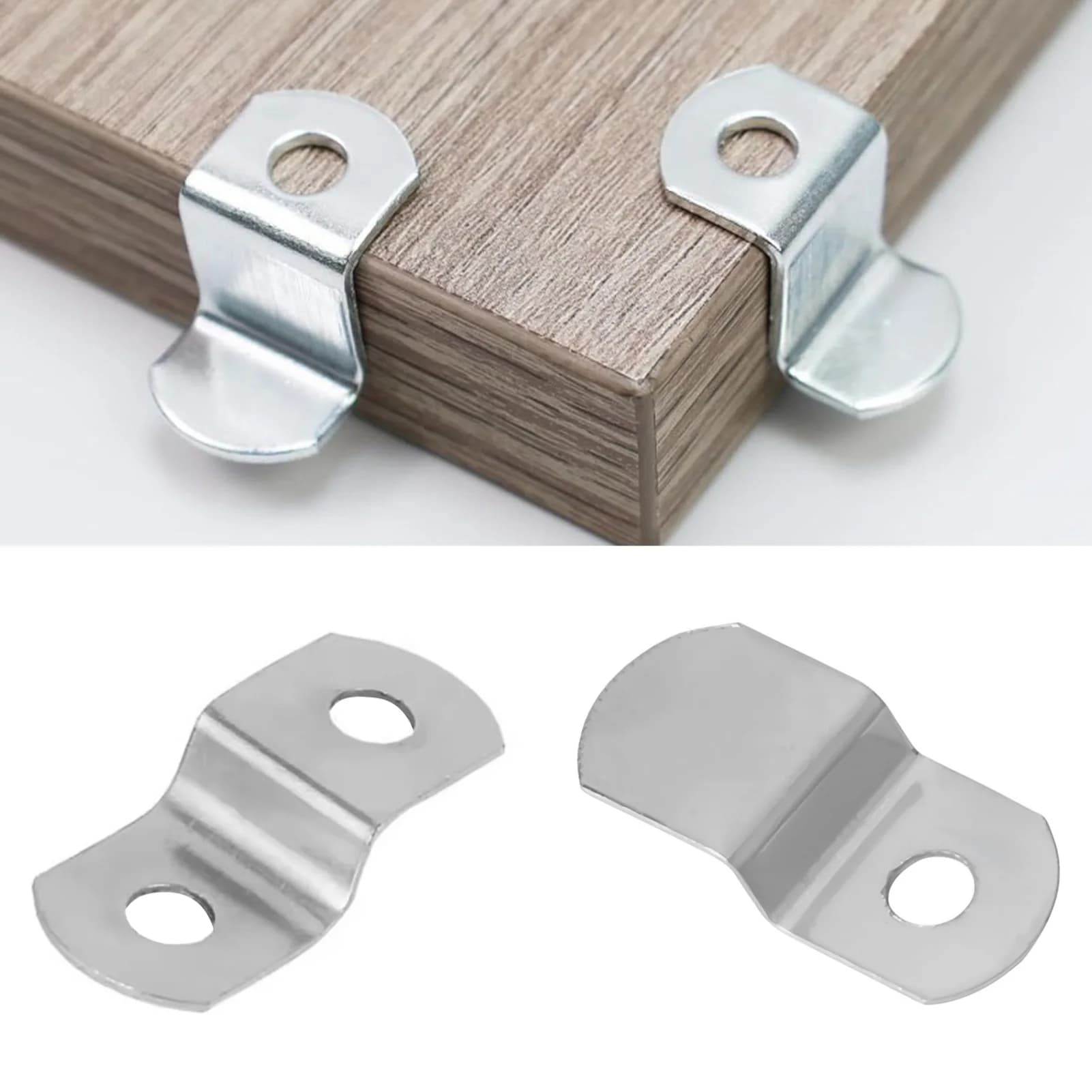 Clip per tela per telaio da 20 pezzi con viti Clip per tela offset per incorniciatura di immagini Pacchetto di principianti Strumenti pratici per la casa
