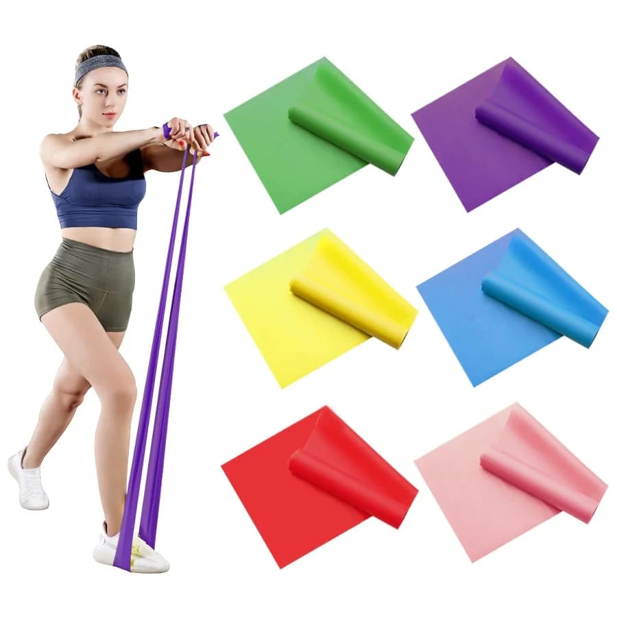 Stretch bands for long training Yoga Pilates resistance band for physical exercises for the strength of the lower body home