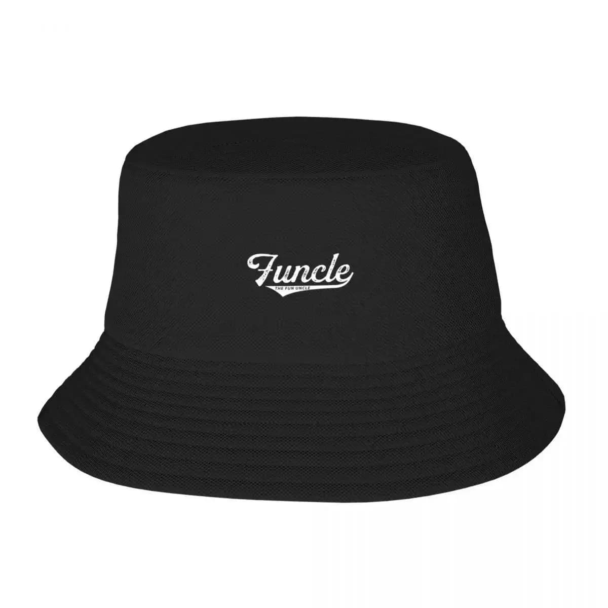 2025 Nuovo Funcle The Fun Uncle Tee Funcle Tshirt The Fun Uncle Tee Cappello da pescatore Cappello rigido Cappuccio Cappello da spiaggia Cappelli da golf Donna Uomo