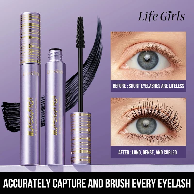 Life Girls Magic Purple Tube Mascara Volume Riccio snello Long-lasting waterproof eyelash cream makeup