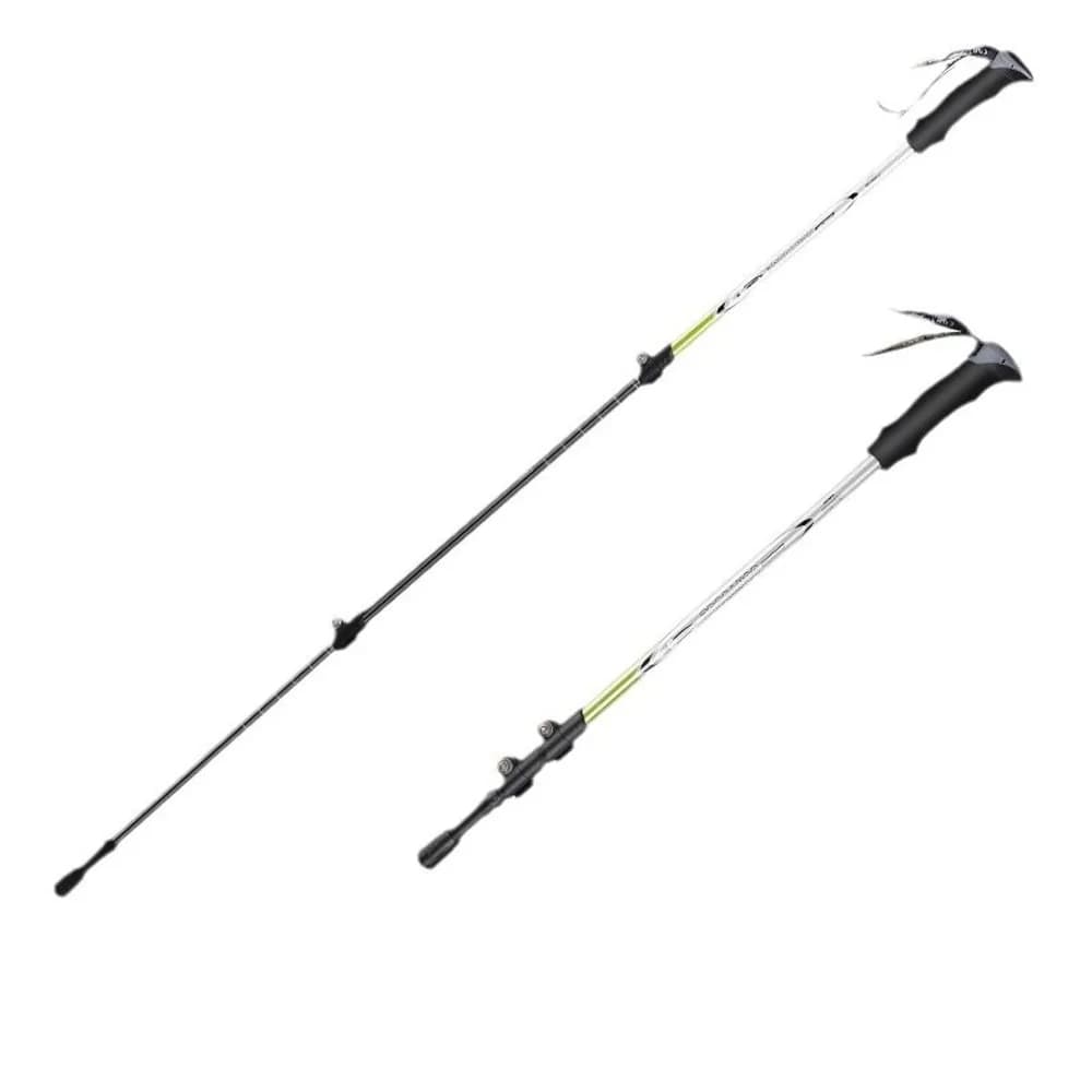 Single Carbon Fiber Hiking Pole Lightweight Telescopic Trekking Stick 65-135cm Adjustable Walking Pole Outdoor Gear