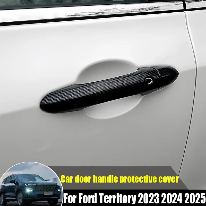 Per Ford Territory 2023 2024 2025, copertura protettiva per maniglie esterne a 4 porte, accessori di decorazione e modifica esterna auto in ABS
