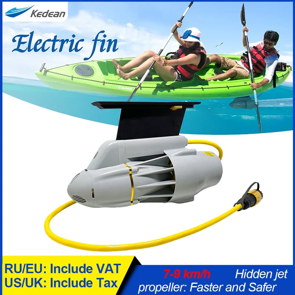 Motore propulsore subacqueo Kedean per accessori per barche da kayak, elica per pinne elettriche Stand Up Paddle SUP Motore da pesca da surf