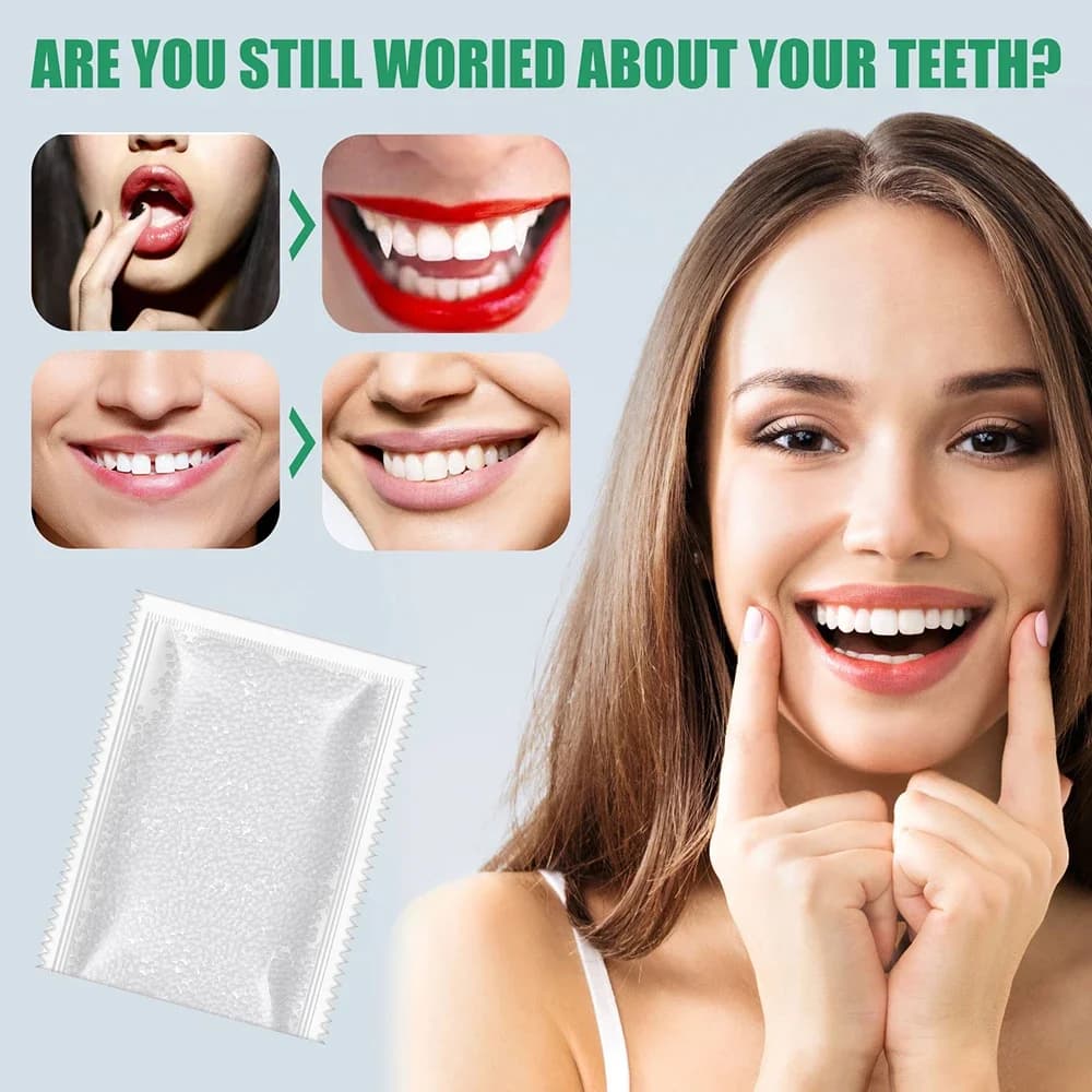 Temporary teeth repair kit Resin tooth gap Filling Solid glue Protected adhesive Whitening Beauty tool Safety dental supplies