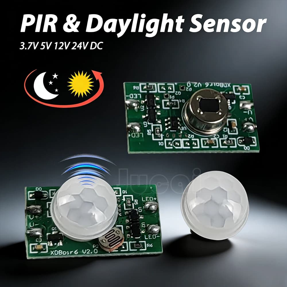 Sensore di movimento PIR per illuminazione notturna 12V 24V con rilevamento 3A e timer 30S per illuminazione intelligente di armadietti domestici - Fornitura diretta dalla fabbrica