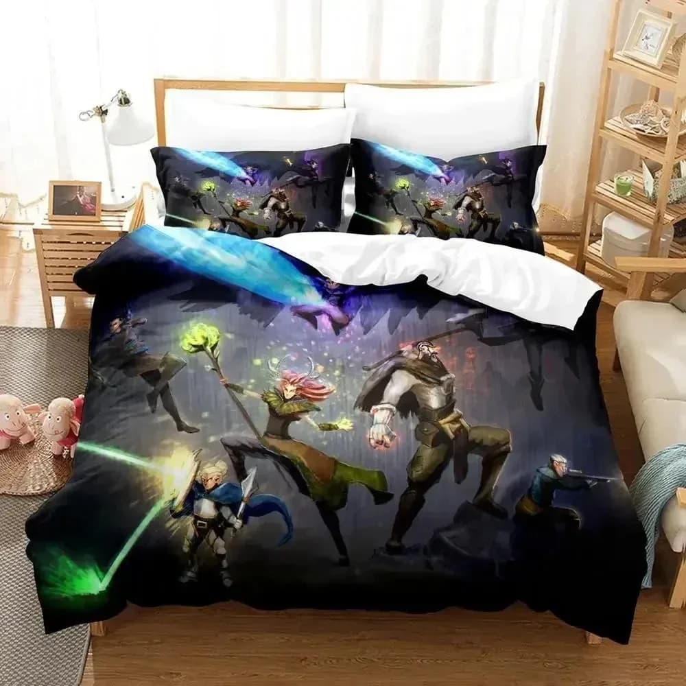 Legend of vox machina gioco 3D NUOVA Copripiumino Federa Set biancheria da letto Ragazza per adulti Decorazione camera da letto Bambini Singolo Doppio Grande