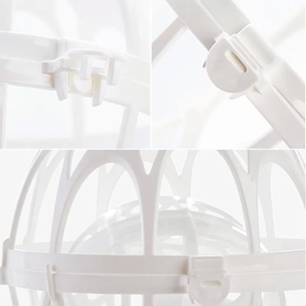 Machine Wash Bra Washing Bags Anti-Winding Anti Deformation Underwear Protector Plastic Net Bra Laundry Balls Home