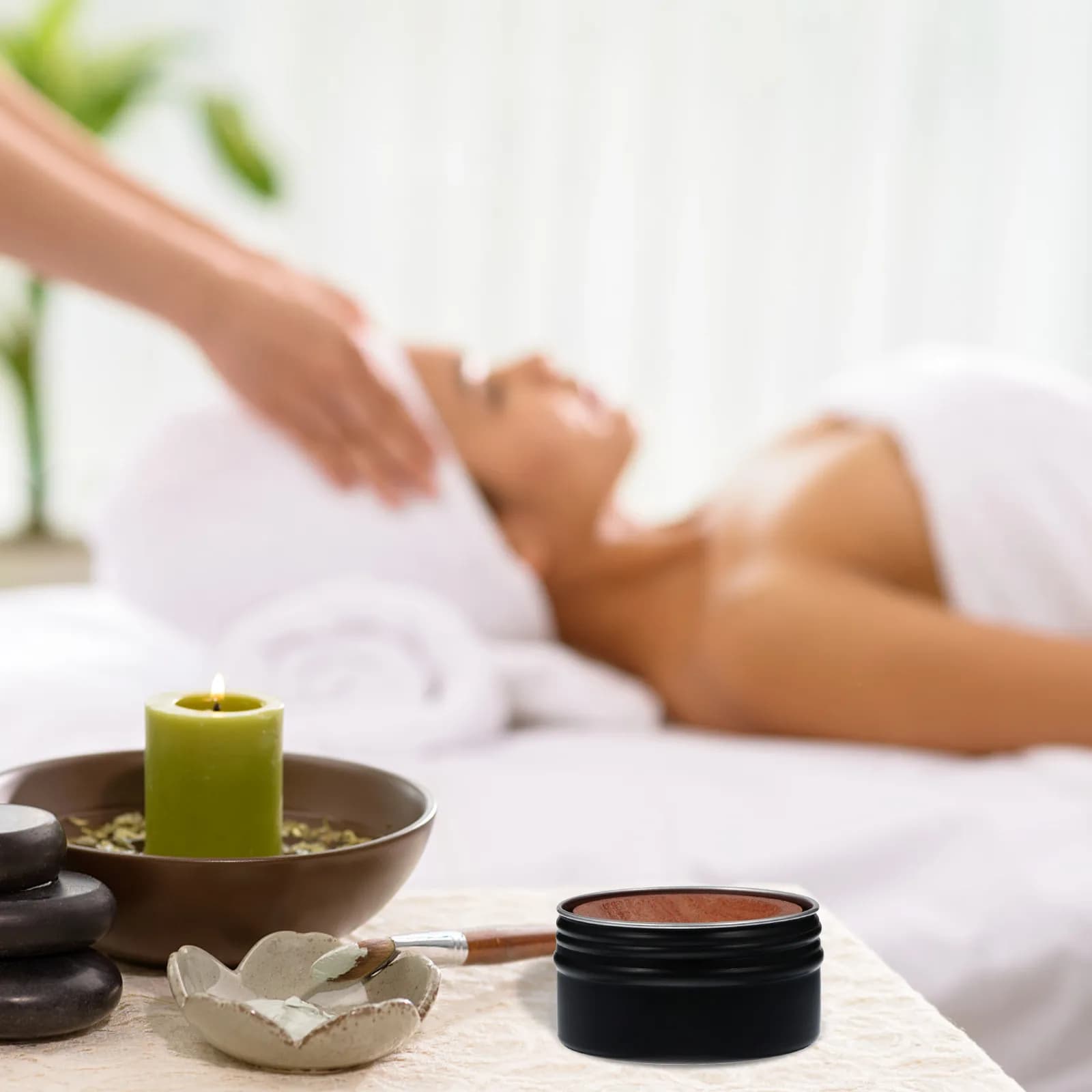 Diffusore di Oli Essenziali in Legno, Decorativo Naturale e Portatile per Casa, Ufficio, Camera da Letto, Meditazione e Sala Yoga