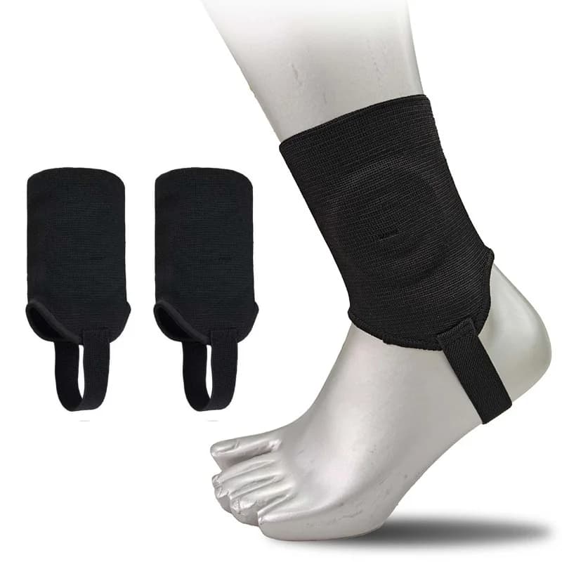 1 paio di protezioni per caviglie, cuscinetti di supporto per caviglia da calcio, per calcio, pallavolo, protezioni per caviglie a doppio lato, unisex