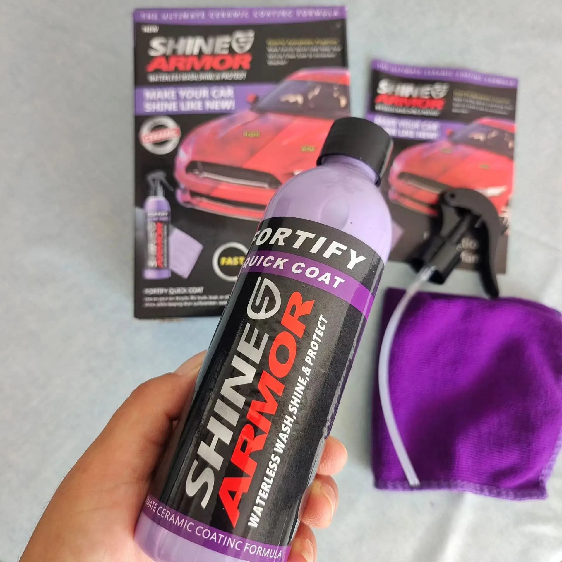 237ml Rivestimento rapido Spray Nano Ceramica Rivestimento per auto Alta protezione Brillante Cura della vernice Cera per auto Smalto per cristalli Rivestimento antigraffio