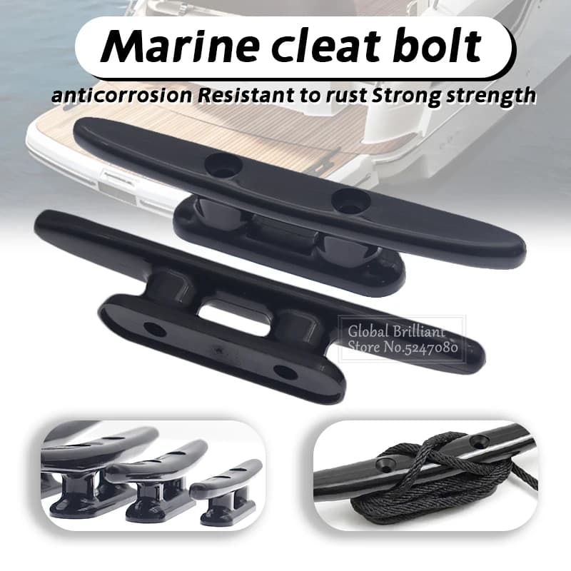 4 "/5"/6 "/8"/10 "Nylon Marine Boat Ormeggio Tacchetta Yacht Dock Deck Linea di Base Corda Legame Dissuasore Barca Accessori Hardware