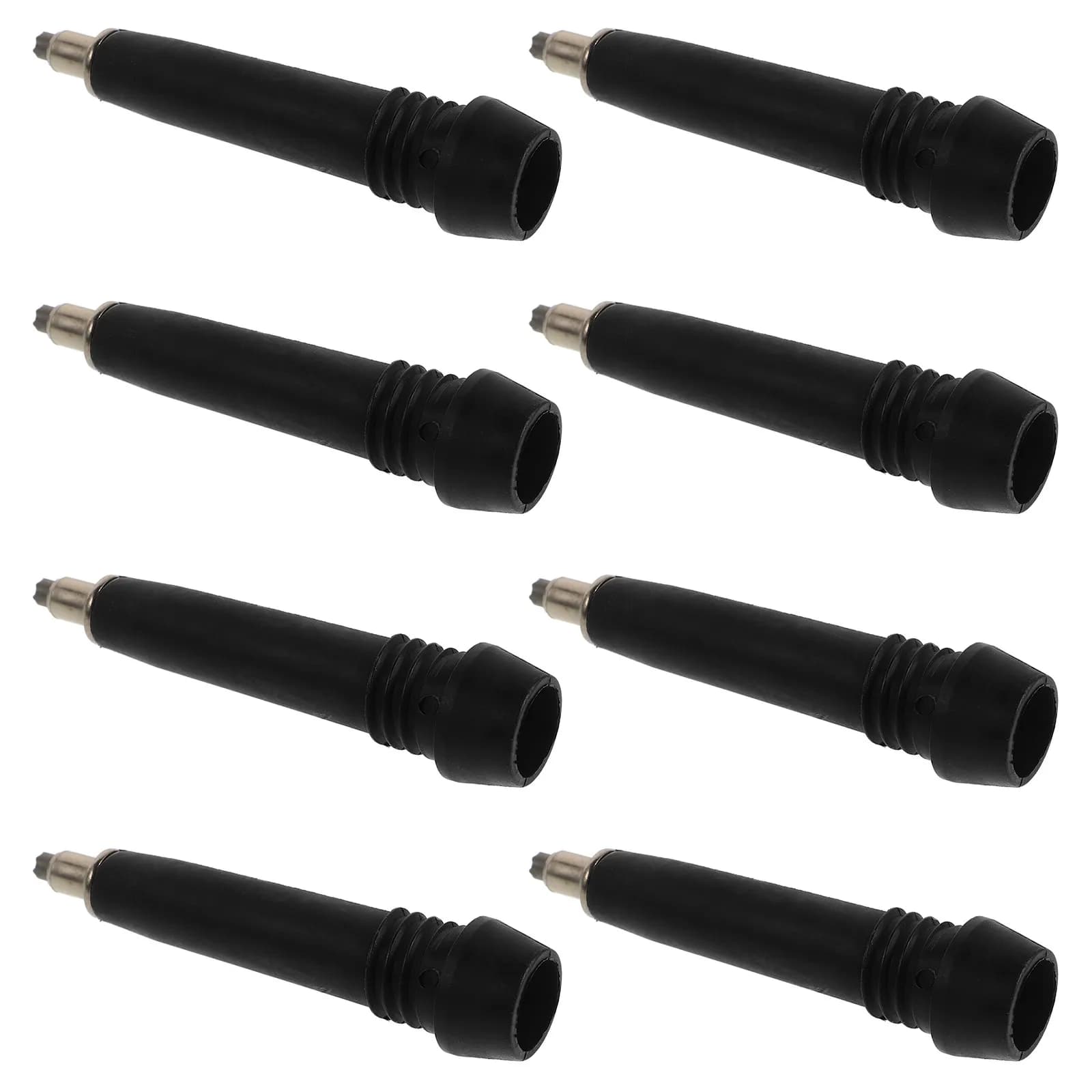 8Pcs Universal Tungsten Steel Trekking Pole Tips Wear-Resistant Non-Slip Walking Cane Accessories for Hiking Stability Outdoor