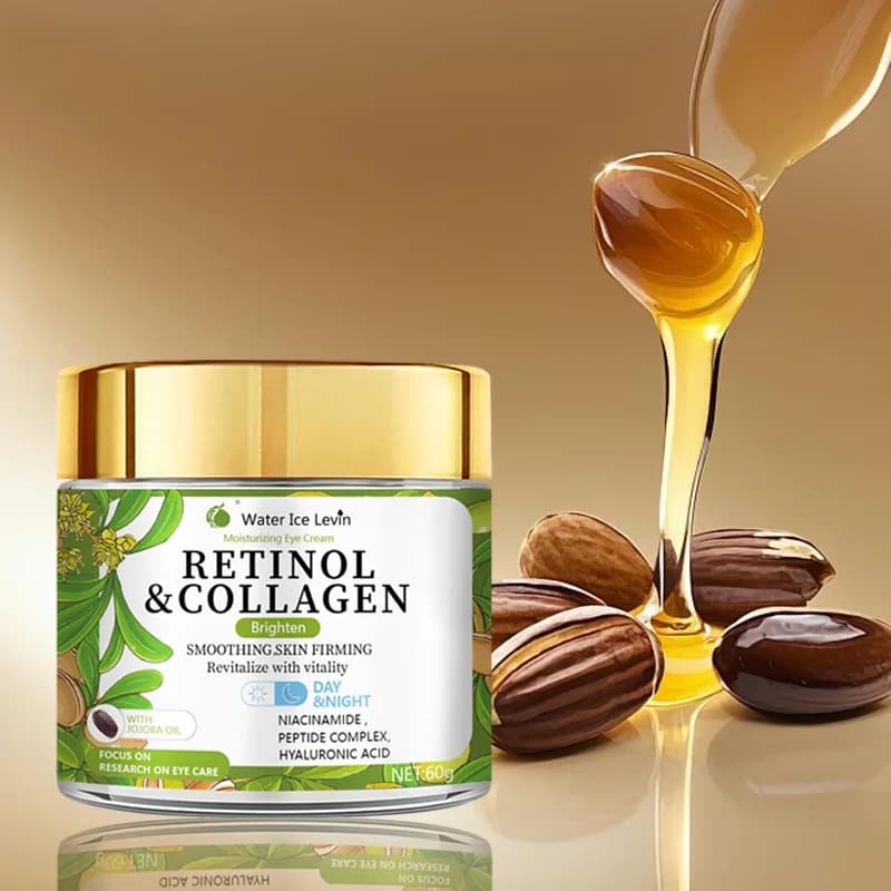 Retinol Collagen Eye Cream - Peptide Niacinamide Complex, Deep Hydration, Smoothing & Firming, Winter Care