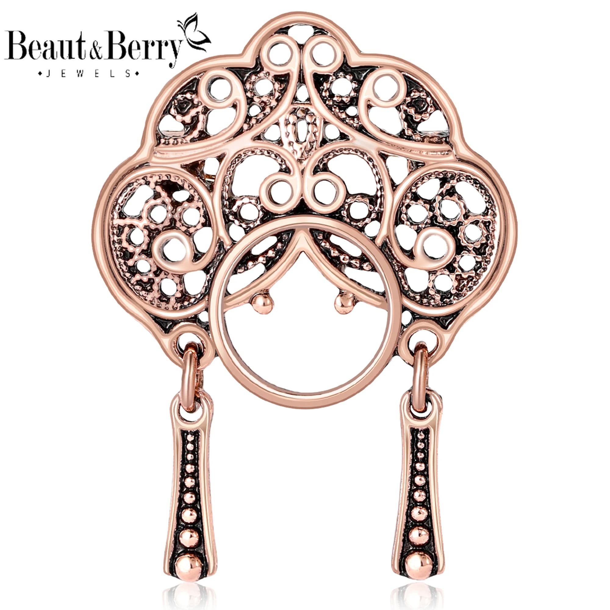 Beaut&Berry Fashionable Face Spilles for Women Unisex Character Spikes Friends Party Gifts Jewelry Accessories for banquets