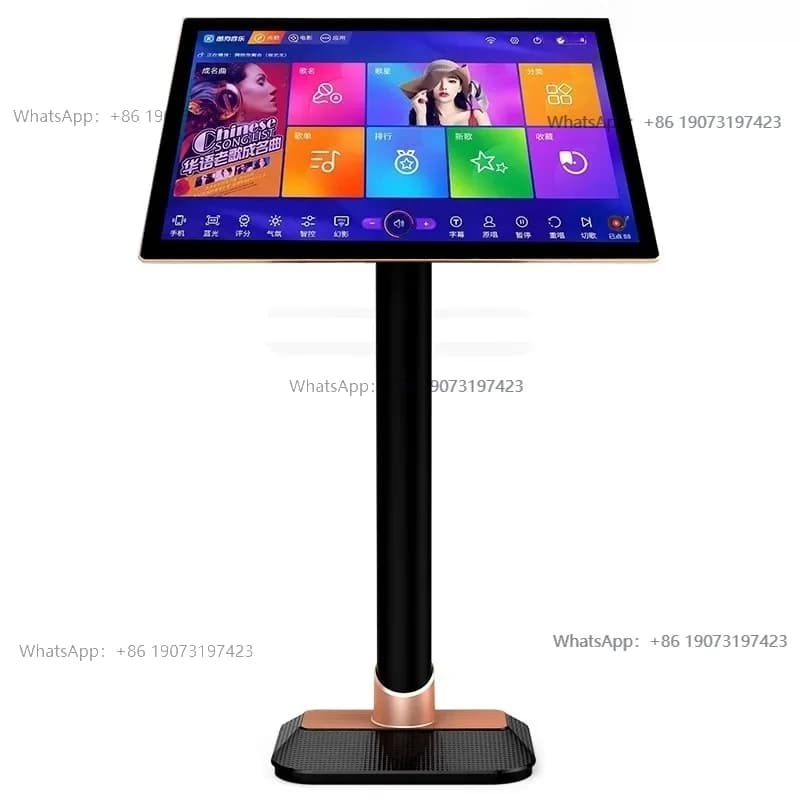 Voice Dual System Jukebox Home KTV Capacitive Screen All-in-one Machine Karaoke Jukebox Audio English Multi-language
