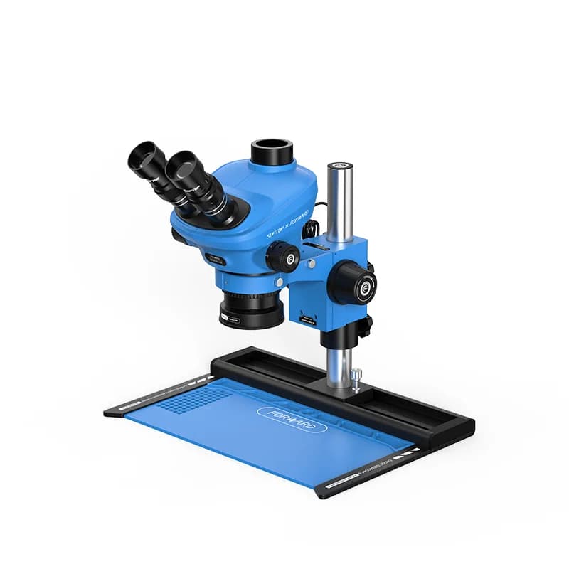 FORWARD X SOPTOP Co-Developed FW-S65Promax-TS 6.5X-65X Trinoculare Strumento di Riparazione Del Telefono Cellulare Zoom Microscopio Per La Riparazione della Scheda Madre