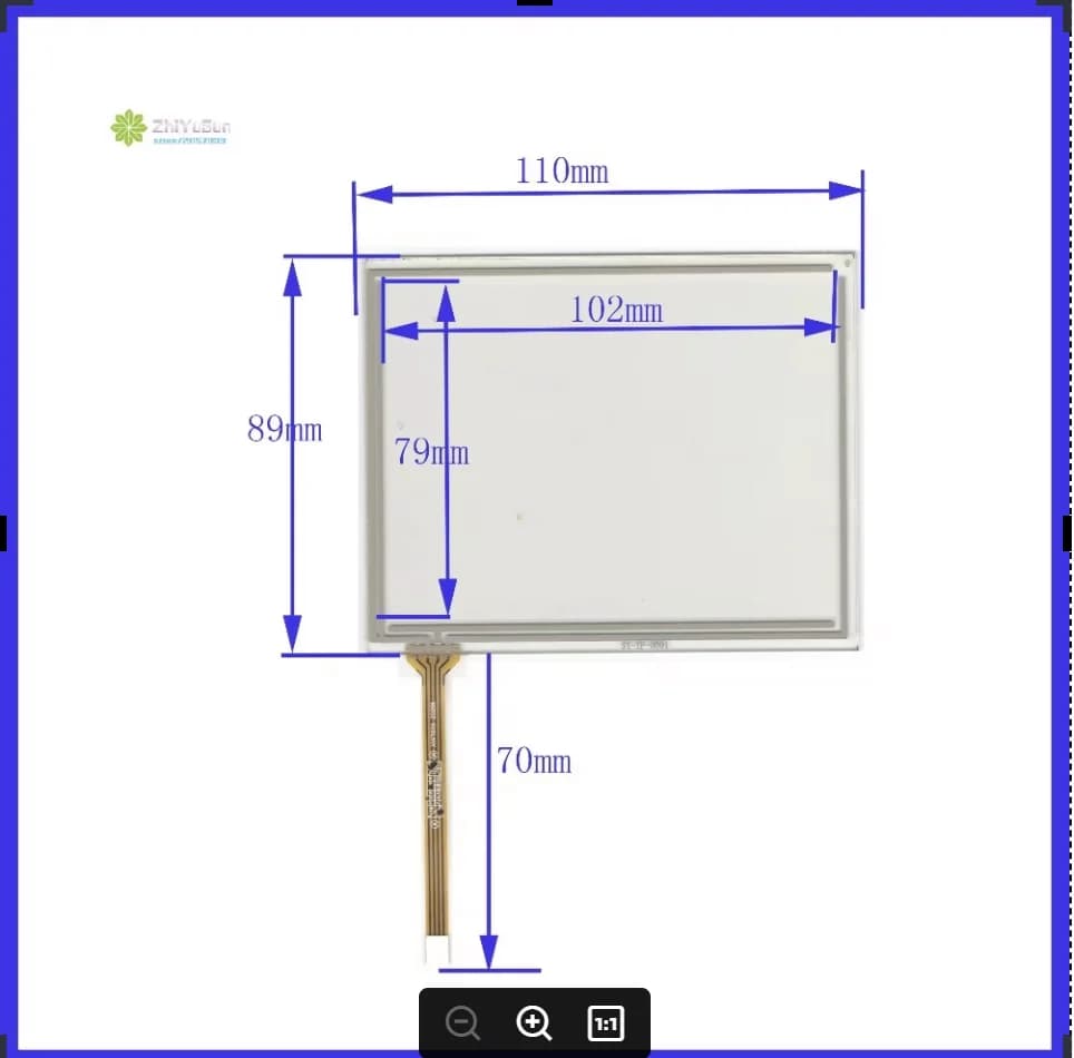 NEW 5inch 4 line TR4-0110mm*89mm this is compatible 110*89 110*90 TouchSensor FreeShipping this is compatible