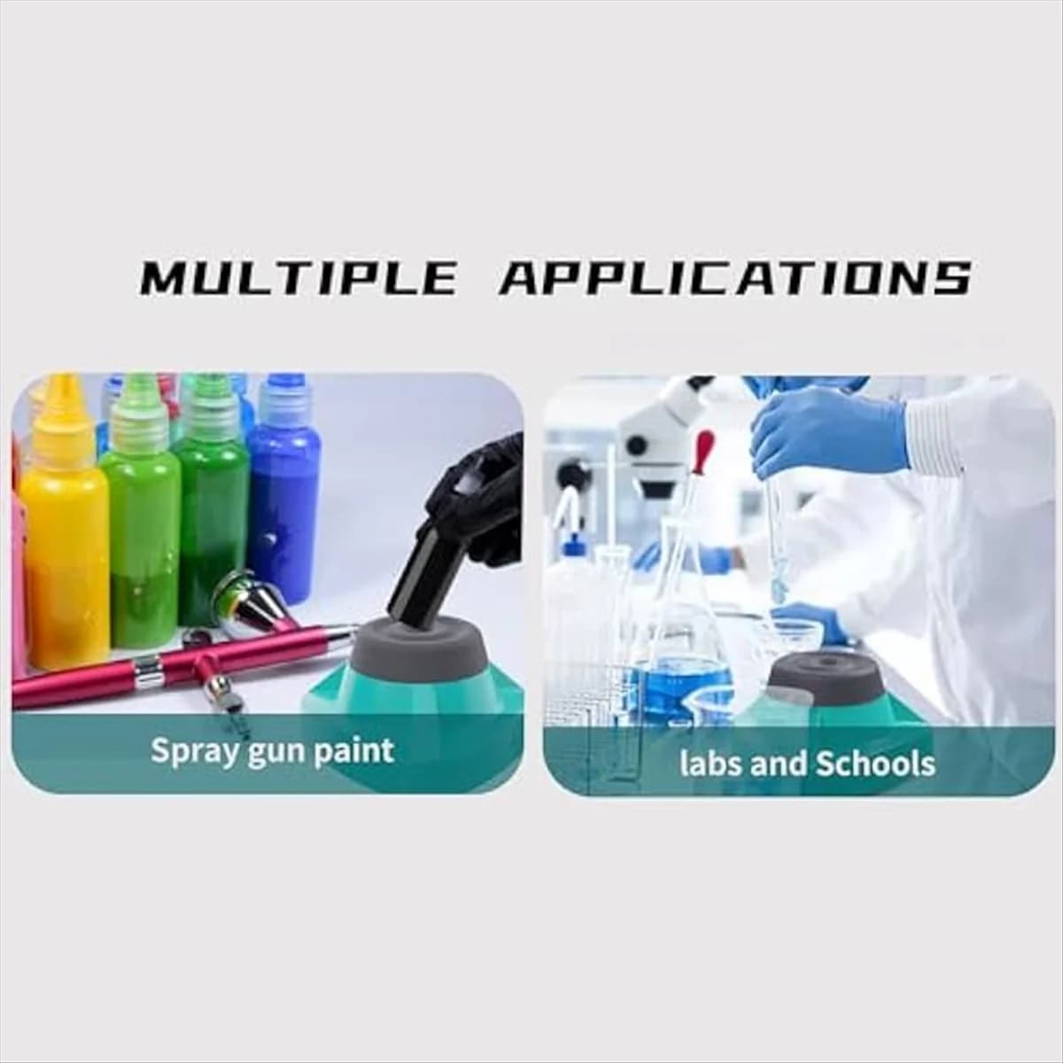 New SPINA USA, Mini Mixer Pigment Mixer for Powerful Tattoo Ink Mixer for Shake Swirl for Acrylic Pigments Mascara Stickers
