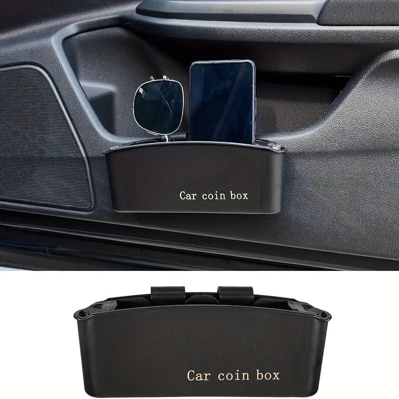 Organizer universale per riporre l'auto: contenitore per porta del bagagliaio per monete e articoli vari, accessori interni